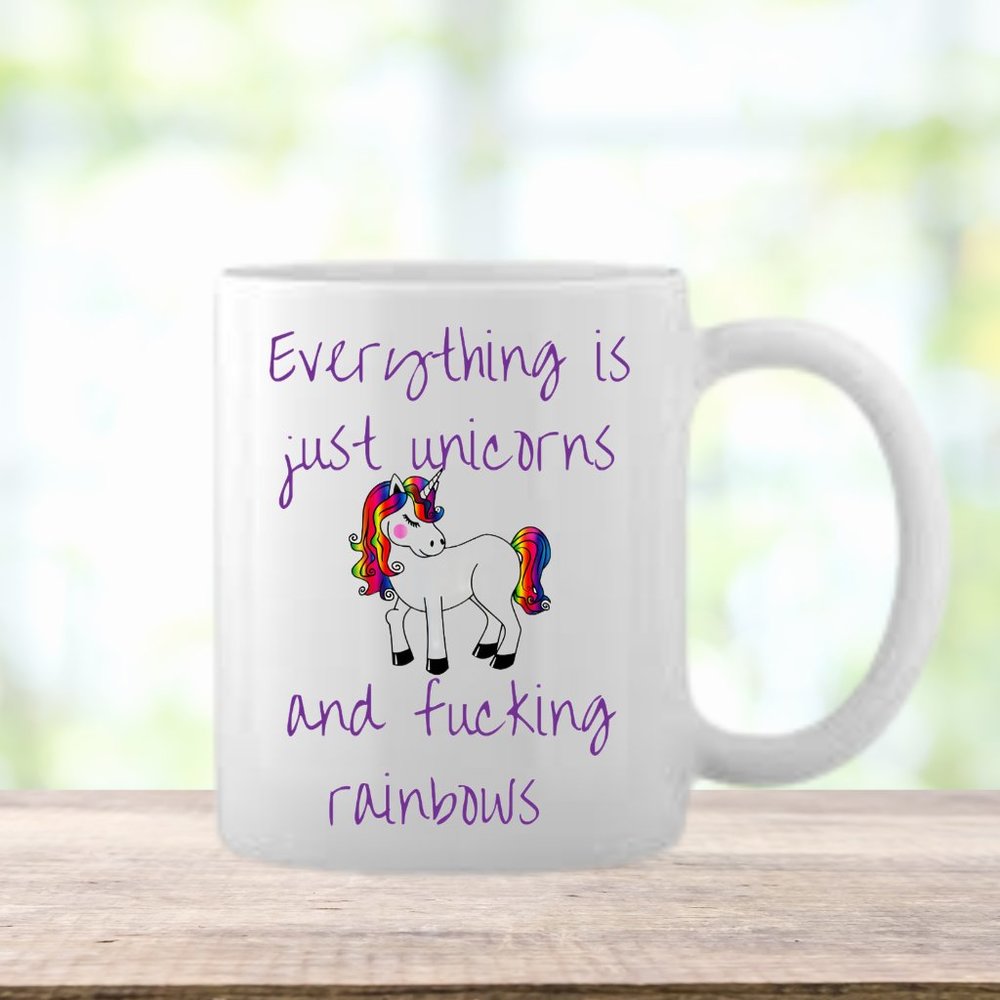 Custom made Unicorn Mug